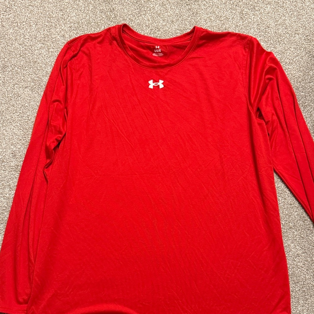 Under Armour Crimson Long Sleeve Top
